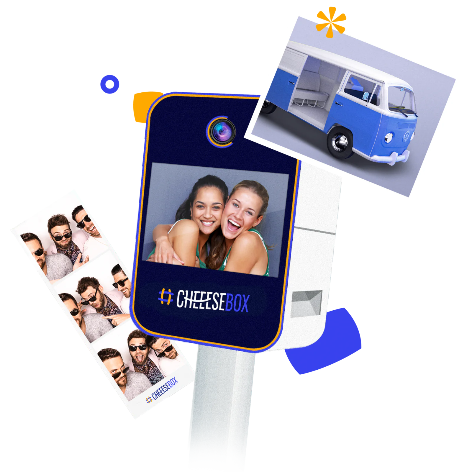 Borne photo Cheeesebox